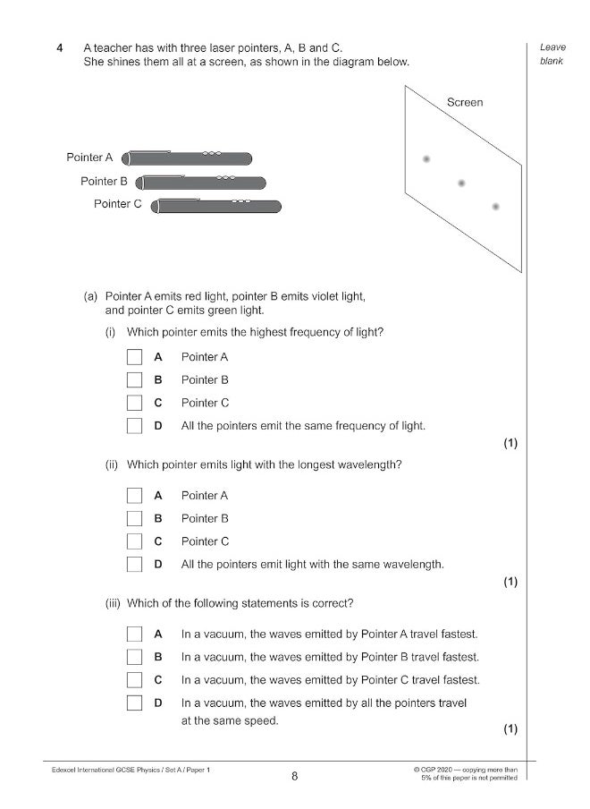 null - Edexcel International GCSE Physics Practice Papers - Image 1