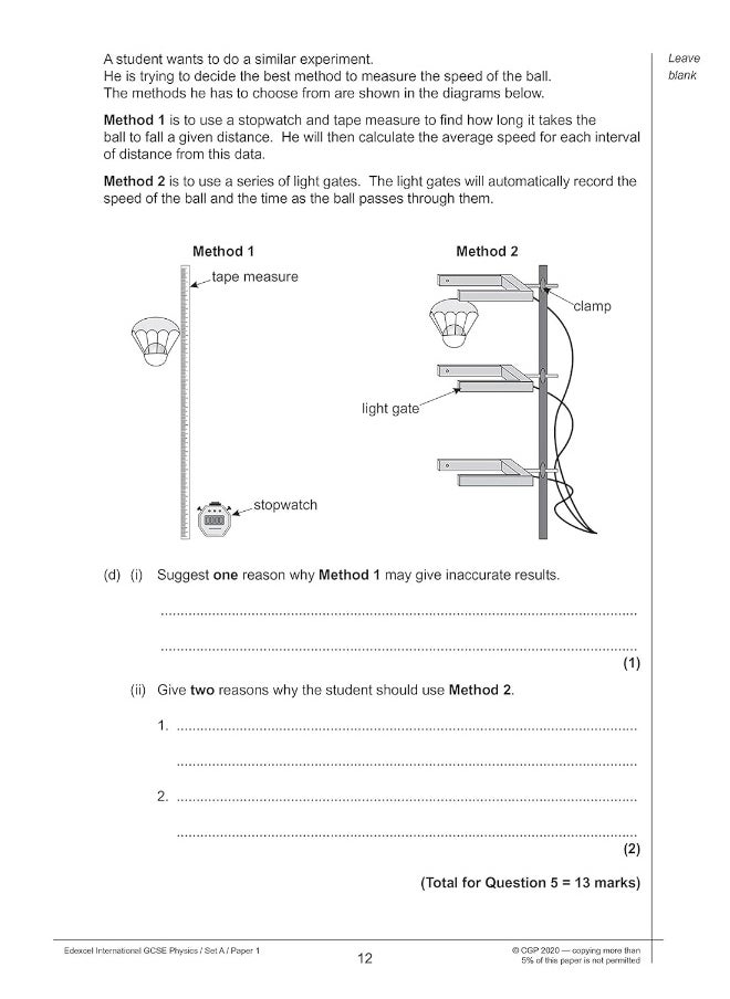 null - Edexcel International GCSE Physics Practice Papers - Image 1