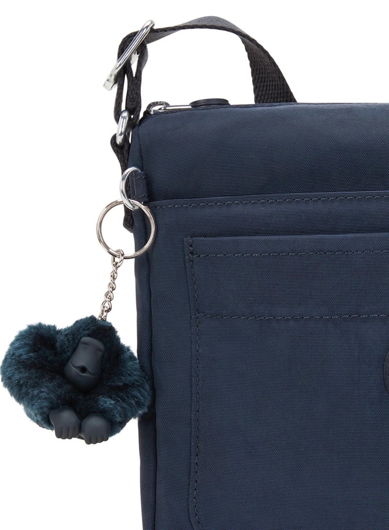 kipling Sebastian Small Crossbody -Blue Bleu 2 - Image 5