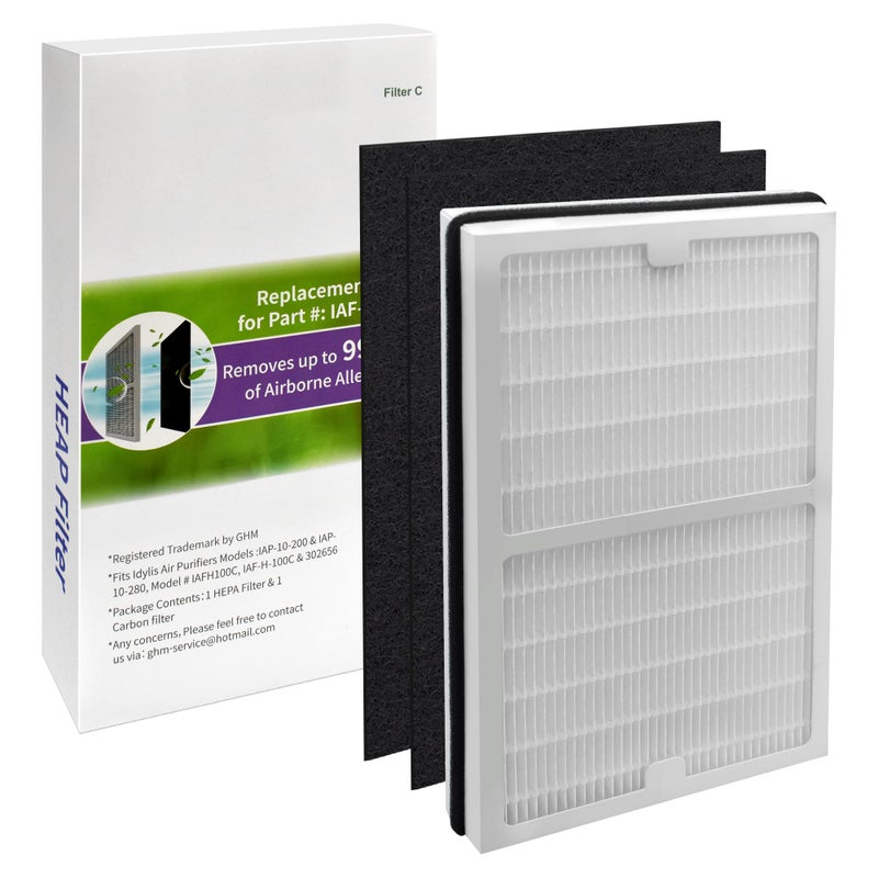 FilledwithLove Replacement Idylis filter C, IAP-10-280 & IAP-10-200 Filters Compatible with Idylis Machine, IAF-H-100C Filter,H13 Grade - Image 2