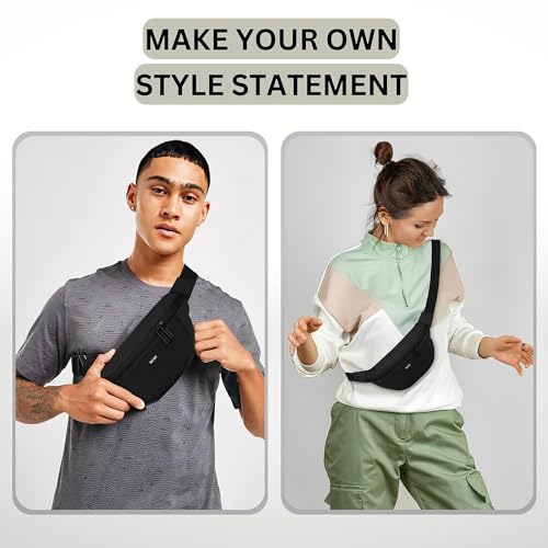 WILDHORN Waist Bags for Men Women I Ultra Strong Stitching Sturdy Zippers Waterproof Pocket Large Fanny Pack for Hiking Travel Camping Running - Image 3