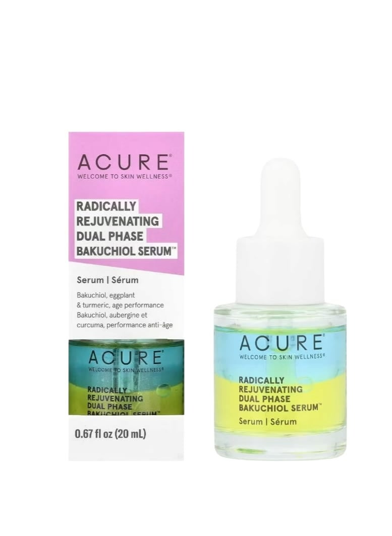 ACURE, Radically Rejuvenating Dual Phase Bakuchiol Serum™, 0.67 fl oz (20 ml)