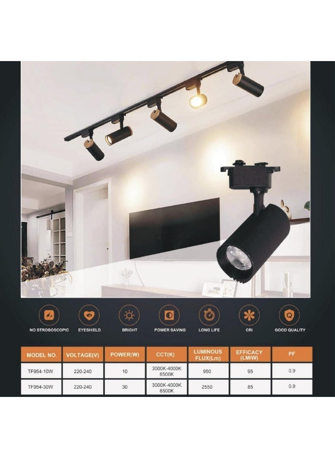 TOEFL Track Light LED floodlight, yellow solar light, 10 watts, high-quality directional lighting, covers a wide area TOEFL - Image 2