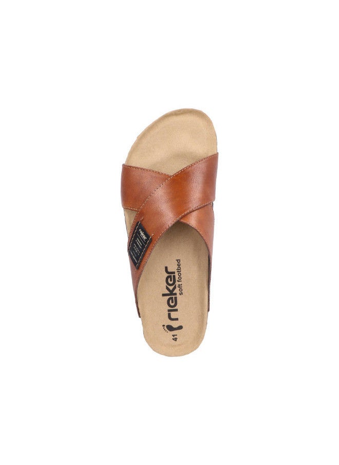 rieker - Rieker Mens Casual Sandals 22152-22 Namur Brown 116-1092 - Image 1