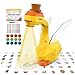 MFEESYOB Drawing Projector for Kids Tracing and Drawing Projector for Kids with Cute Swan Look Smart Art Sketcher Projector with 96 Stencils Toddler Toys for Girls Boys 3 Yellow - Image 2
