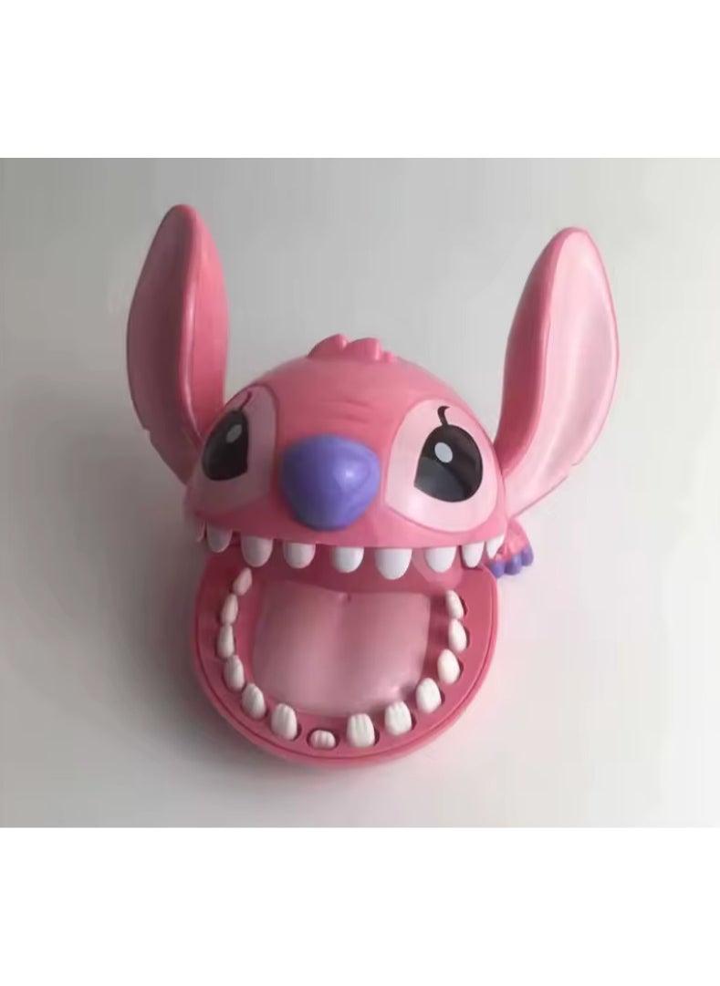 Stitch Teeth Game for Kids, Stitch Finger Teether, Dentist Toys, Funny Toys (Pink)  - Image 2