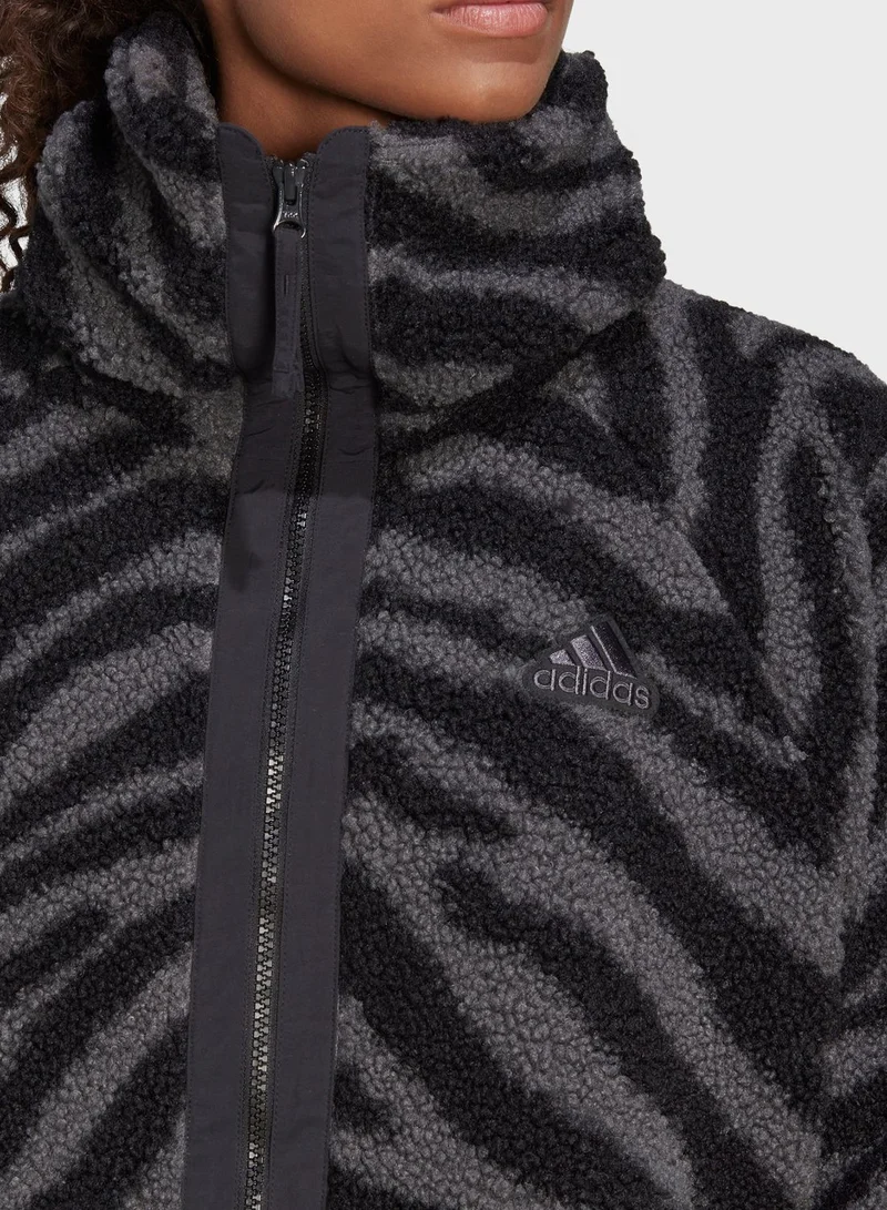 Adidas Hyperglam Fleece Jacket