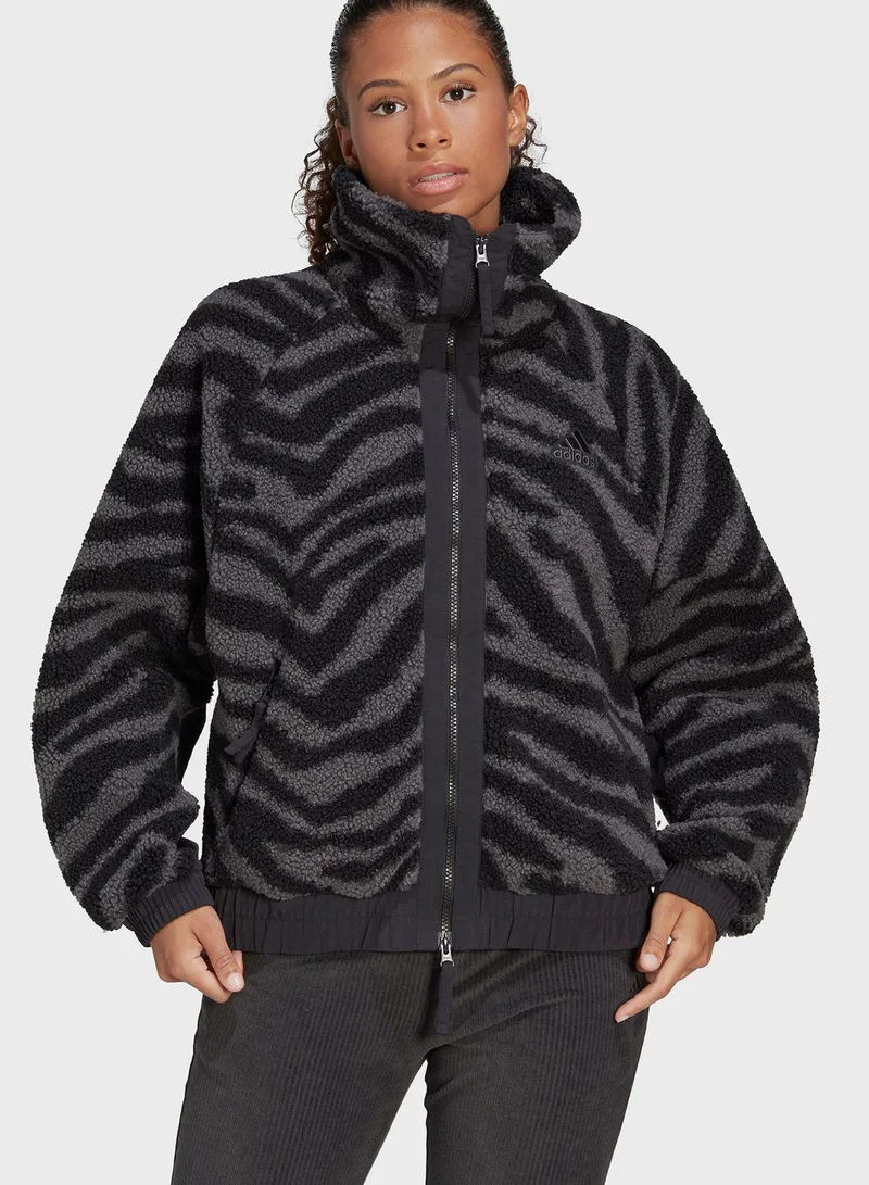 Adidas Hyperglam Fleece Jacket