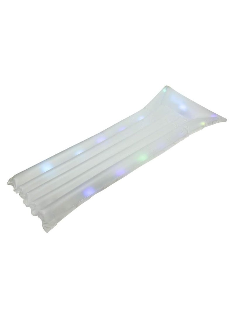 كريتيف هوم مسبح قابل للنفخ، مرتبة هوائية مضاءة بألوان متعددة  أضواء LED - Image 1