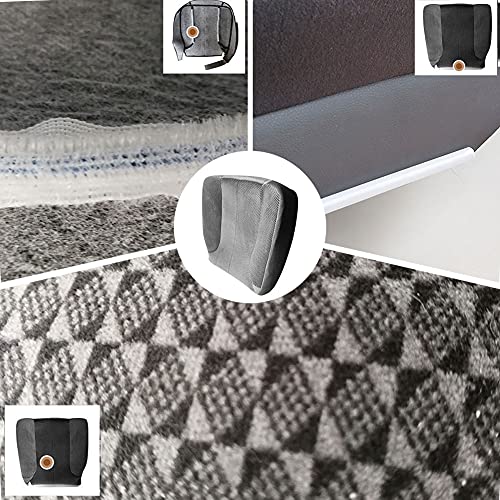 sportuli Gray Driver Side Bottom Cloth Seat Cover Replace for 2003 2004 2005 Dodge Ram 1500 2500 3500 (03-05) - Image 3