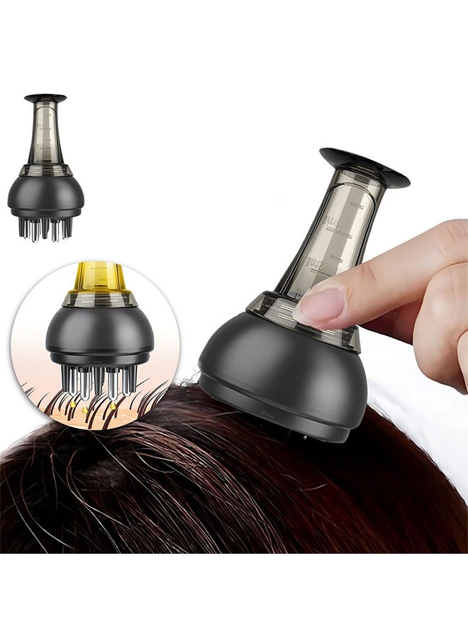 Generic Scalp Massager Applicator Liquid Comb For Hair Care Serum Oil, Mini Portable Hair Roots Massage Medicine Comb, Scalp Applicator Liquid Comb Head Massager, Bathroom Accessories 1Pcs  - Image 1