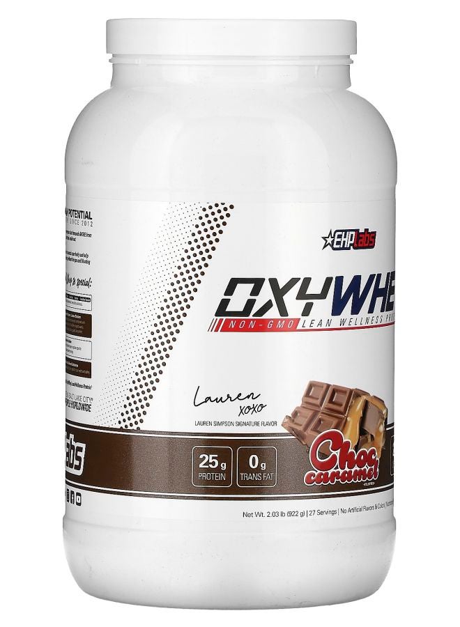 EHPLabs بروتين أوكسي وي ليان ويلنس شوكولاتة كراميل 2.03 رطل (922 جرام) - Image 2