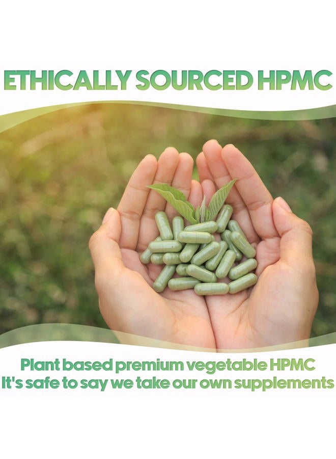 XPRS Nutra كبسولات فارغة حجم 1 - 500 عدداً كبسولات نباتية فارغة - كبسولات حبوب فارغة نباتية - تعبئة كبسولات الخضار بنفسك - كبسولات حبوب فارغة (بيضاء) - Image 5