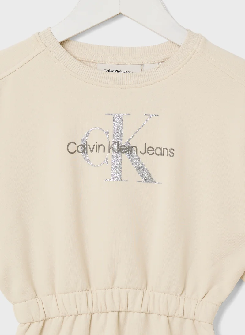 كالفن كلاين جينز Sweatshirt Mini Dress