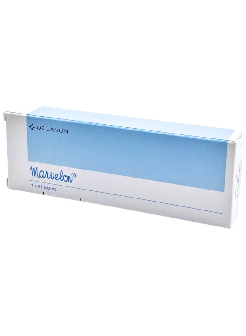 Marvelon Tablets 21's (Oral Contraceptive Pills for Pregnancy Prevention) - Image 1