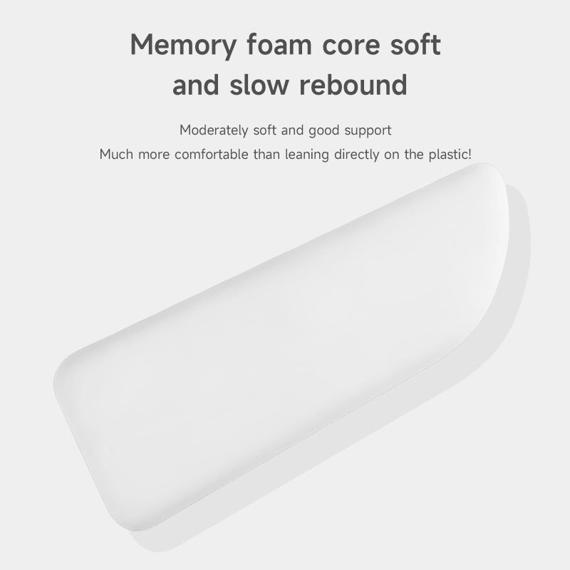Atsorvicate Car Elbow pad Memory Foam Rest pad Door armrest pad Center Console Knee arm pad Itlian Turn Fur Universal armrestarm pad car Knee Cushion pad Thigh Support Comfort Pillow (black line left) - Image 5