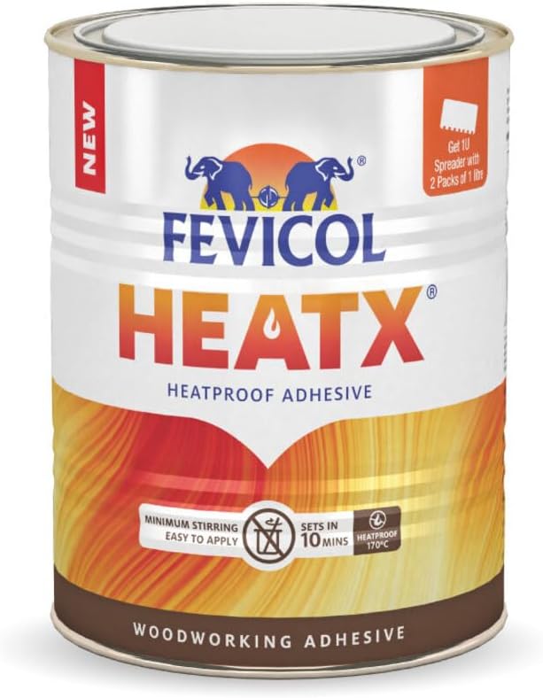 Fevicol Heatx - Fast Setting Heatproof Adhesive | 650 ml | Water Resistant - Image 1