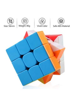 Storio Storio Toys Puzzles Cubes 3X3 High Speed Sticker Less Magic Cube Game, Kid  - Image 4