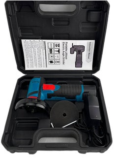 Generic Angle grinding 12V lithium battery angle grinder handheld cutting machine grinder with saw blade set  - Image 1