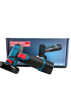 Generic Angle grinding 12V lithium battery angle grinder handheld cutting machine grinder with saw blade set  - Image 2