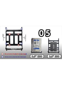 Generic 2-Bay 3.5inch Mechanical Cage 2-Bay Rack 4-6-8-Layer Bracket Free Of Disassembly Ssd Bracket-Capacity:10-disk Chassis (chengdu Cangfa)  - Image 4