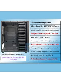 Generic 2-Bay 3.5inch Mechanical Cage 2-Bay Rack 4-6-8-Layer Bracket Free Of Disassembly Ssd Bracket-Capacity:10-disk Chassis (chengdu Cangfa)  - Image 1