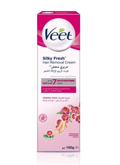 Veet 7 Days of Smoothies Normal Skin Hair Removal Cream 100g  - Image 1