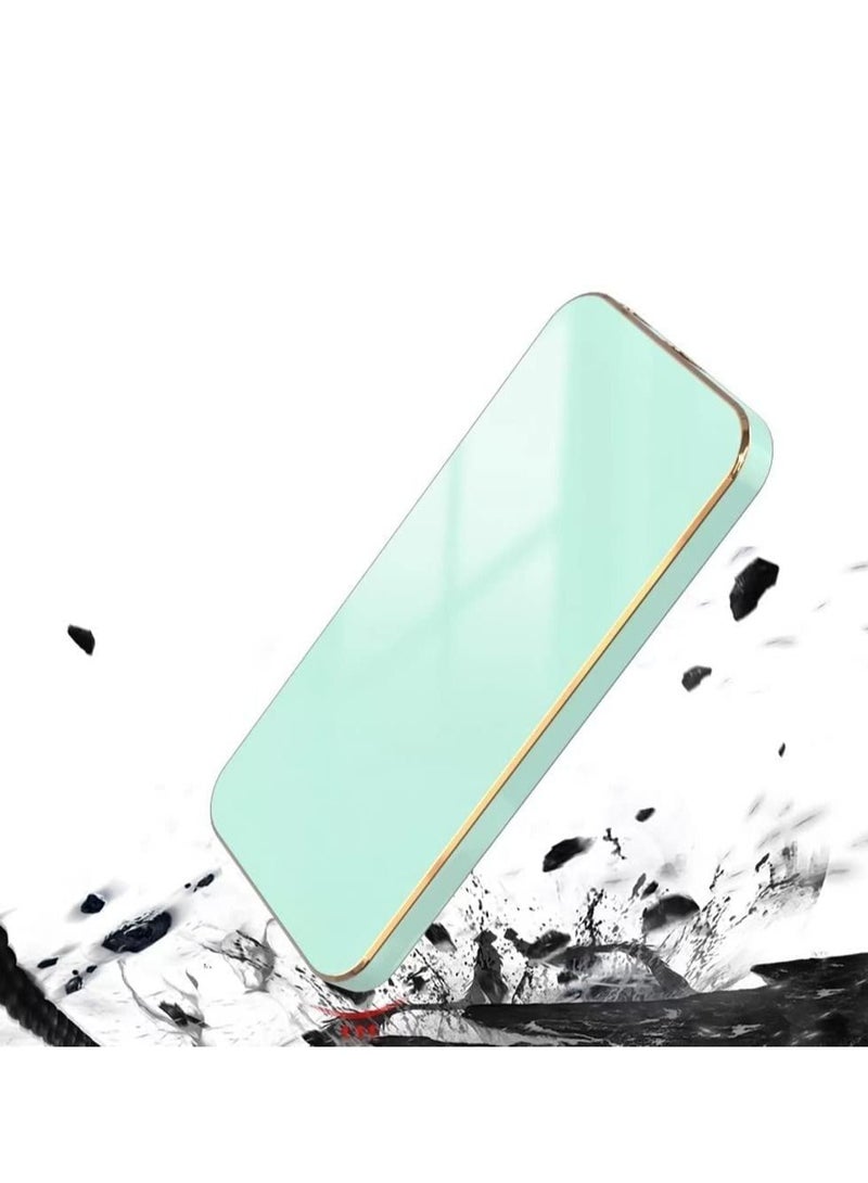 TEAM LUXURY غطاء هاتف TECNO Spark 10 Pro 4G الأخضر، غطاء خلفي ناعم بتشطيب فاخر، حماية كاملة مرتفعة للكاميرا - Image 2