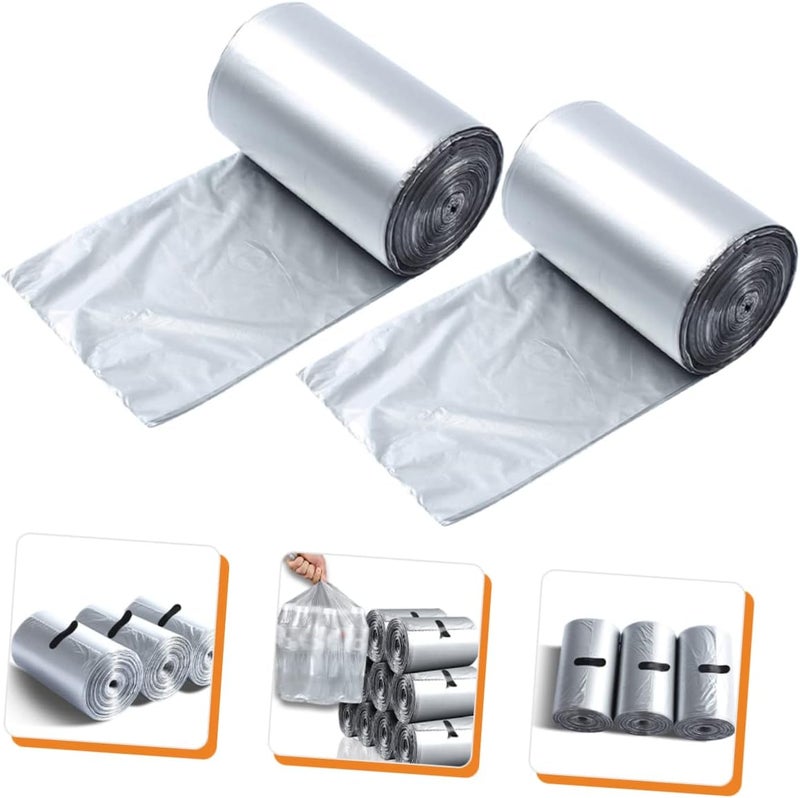 Outanaya 2rolls Kitchen Waste Bags Trash Bags for Home Office Outdoor Use Daily Rubbish - Image 5