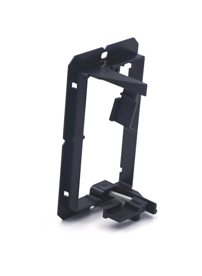 5PCS Low Voltage Mounting Bracket (1 Gang, 5 Pack) for Single Gang Wall Plate, Telephone Wires, Network Cables, Coaxial, Speaker Cables, Black - Image 2