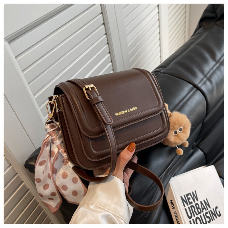 Popular Women'S New Crossbody Bag 2025 Light Luxury Small Shoulder Bag Black Forest Women'S Bag - Image 2