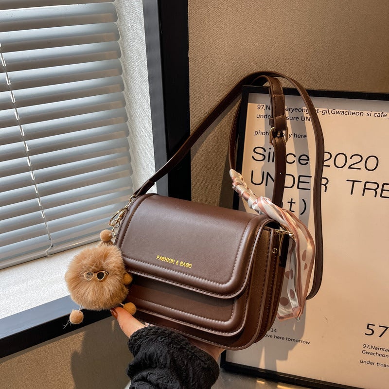 Popular Women'S New Crossbody Bag 2025 Light Luxury Small Shoulder Bag Black Forest Women'S Bag - Image 3