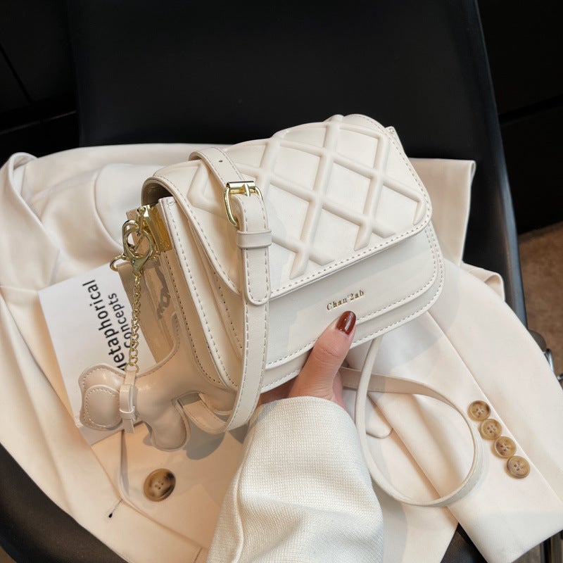 Popular Women'S New Crossbody Bag 2025 Light Luxury Small Shoulder Bag Black Forest Women'S Bag - Image 1
