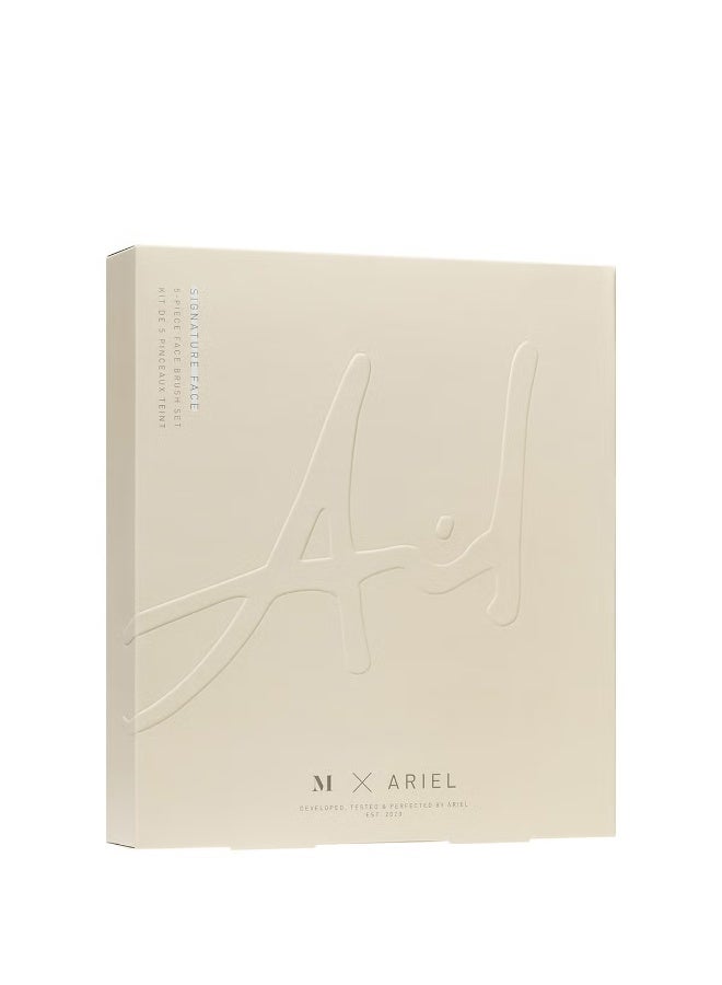 Morphe X Ariel Signature Face 5 Piece Face Brush Set - Image 2