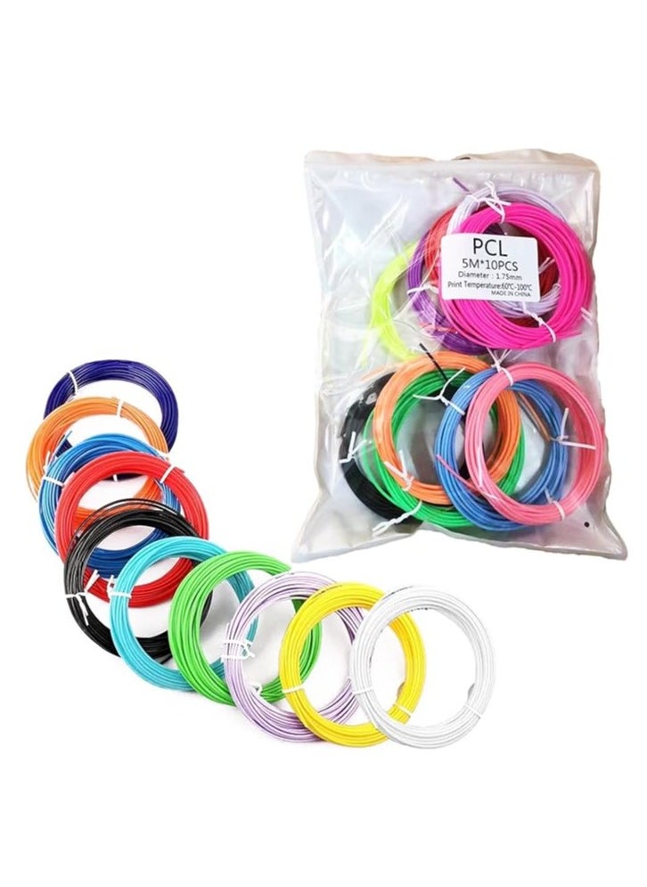 Home Smart Filament for 3D Printing Pen for Kid's Multi-Functional and Perfect for Creative Art Easy to Use Birthday Gift for Boys and Girls (Extra Filament)  - Image 1