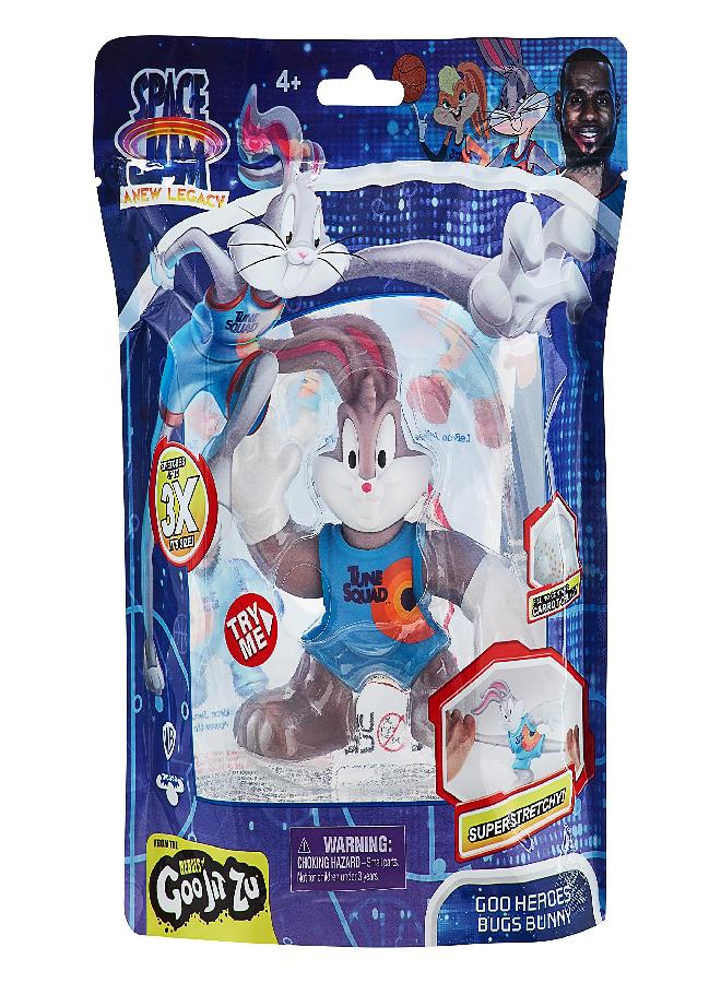 Space Jam Moose Toys Heroes of Goo JIT Zu - Space Jam: A New Legacy - 5" Stretchy Goo Filled Action Figure - Bugs Bunny, Multicolor - Image 5