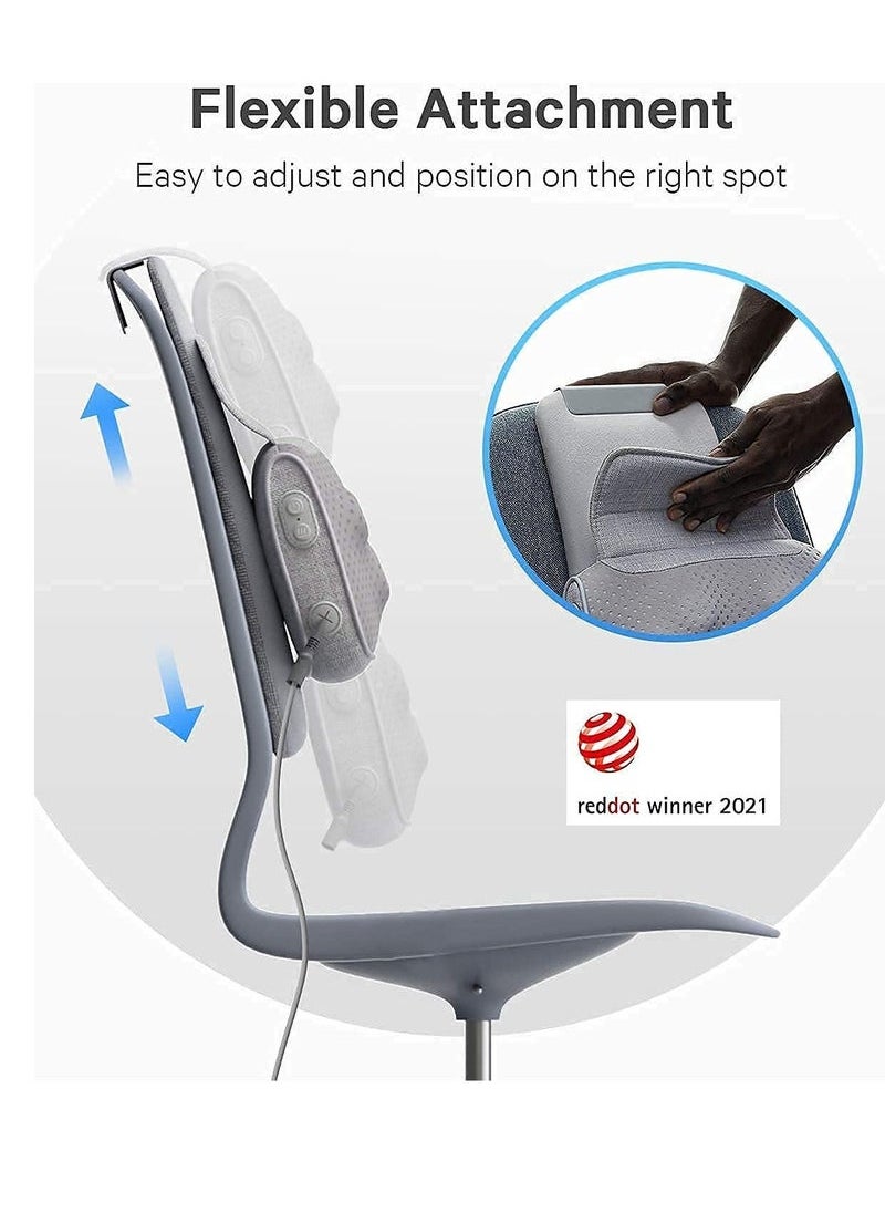 Generic Massager Back and Neck Massage, Pillow Heat Deep Tissue Kneading Massages for Lower and Upper Back, Shoulders, Calf Massager for Chair Office Home  - Image 2