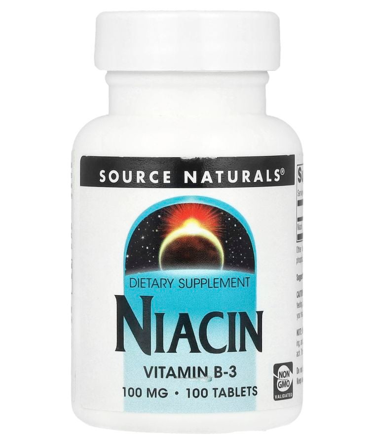 Niacin 100 mg 100 Tablets