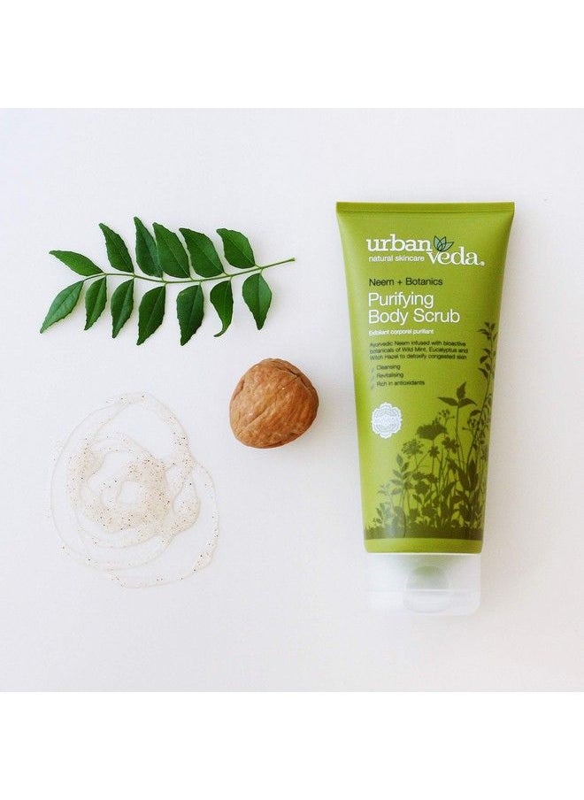 urban Veda Ayurvedic Neem Purifying Body Scrub 200Ml  - Image 3