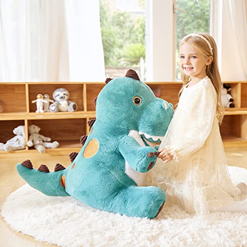 EARTHSOUND Giant Dinosaur Stuffed Animal Plush Toy,Large Jumbo 23" Cute Soft Toys,Big Size Huge Fluffy Plushy Oversized Fat Plushie,Gifts for Kid - Image 5