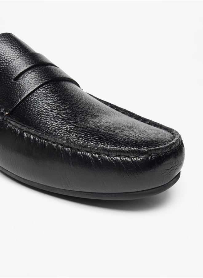 LBL by Shoexpress Men's Solid Slip-On Moccasins  - Image 5
