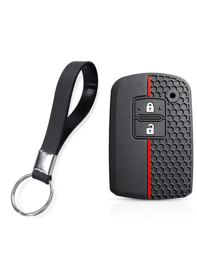 3 Buttons Silicone Remote Key Case Cover For Toyota Camry Corolla RAV4 Highlander - Image 4