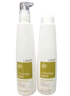LAKME Shampoo 300 ml and Conditioner 300 ml For Very Dry Hair Helps Increase its Moisture 