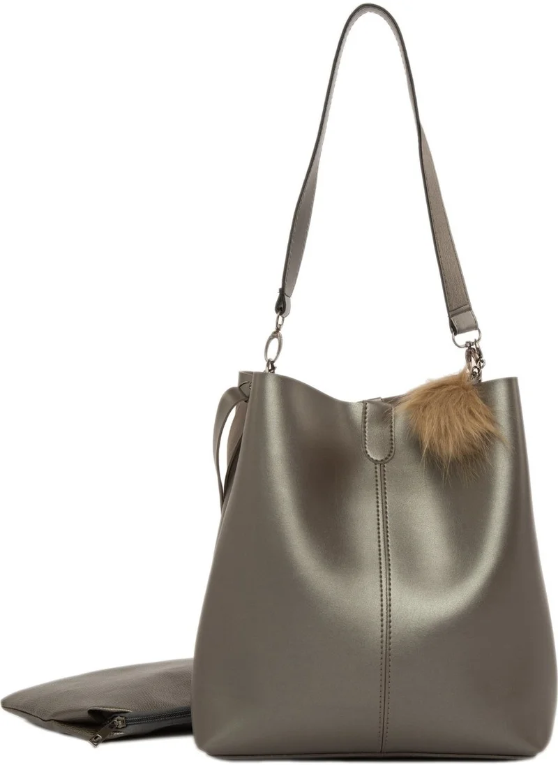 Bagmori Magnet Snap Bag with Silver Unit