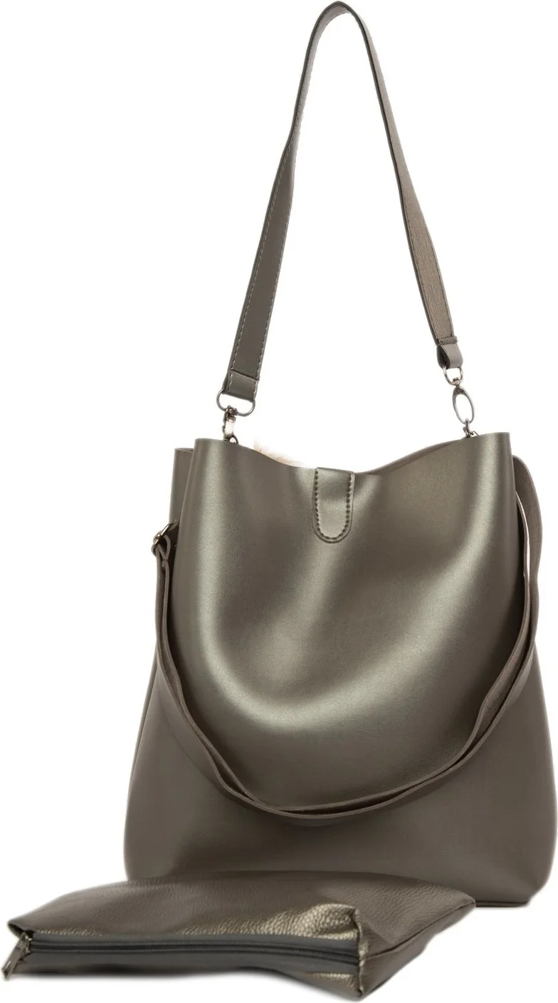 Bagmori Magnet Snap Bag with Silver Unit