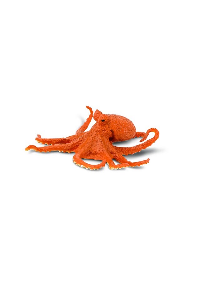 Safari Ltd. - Octopus Figurine Detailed 5" Plastic Model Figure Fun Educational Play Toy For Boys Girls & Kids Ages 3+ - Image 1
