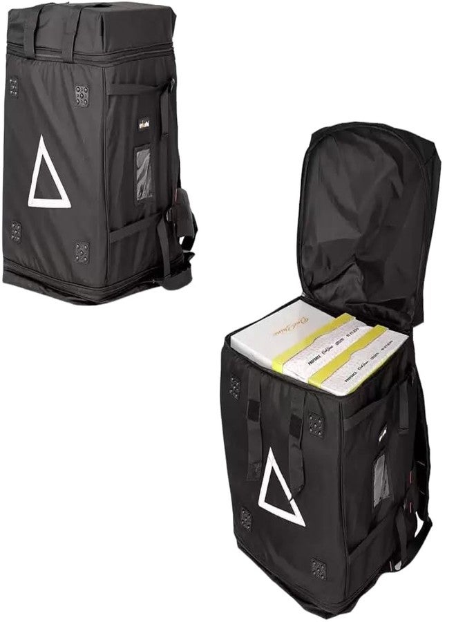 SSBC 3 Compartments E-Commerce, Courier, Logistics, Grofers, Ekart Insulated Backpack 127 Ltr For Multipurpose - Image 4