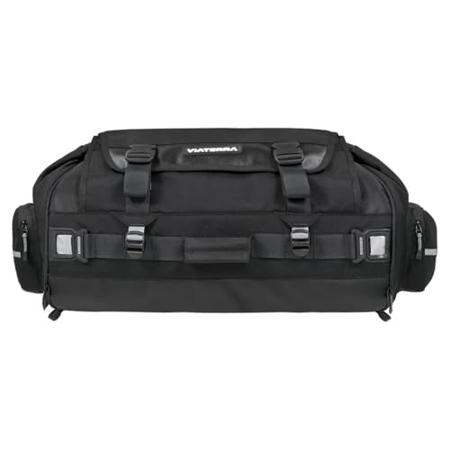 ViaTerra Polyester Hammerhead 75L Universal Motorcycle Tailbag | Easy to Carry & Install | No Need for Saddle Stays | Perfect for Long Journeys - Image 2