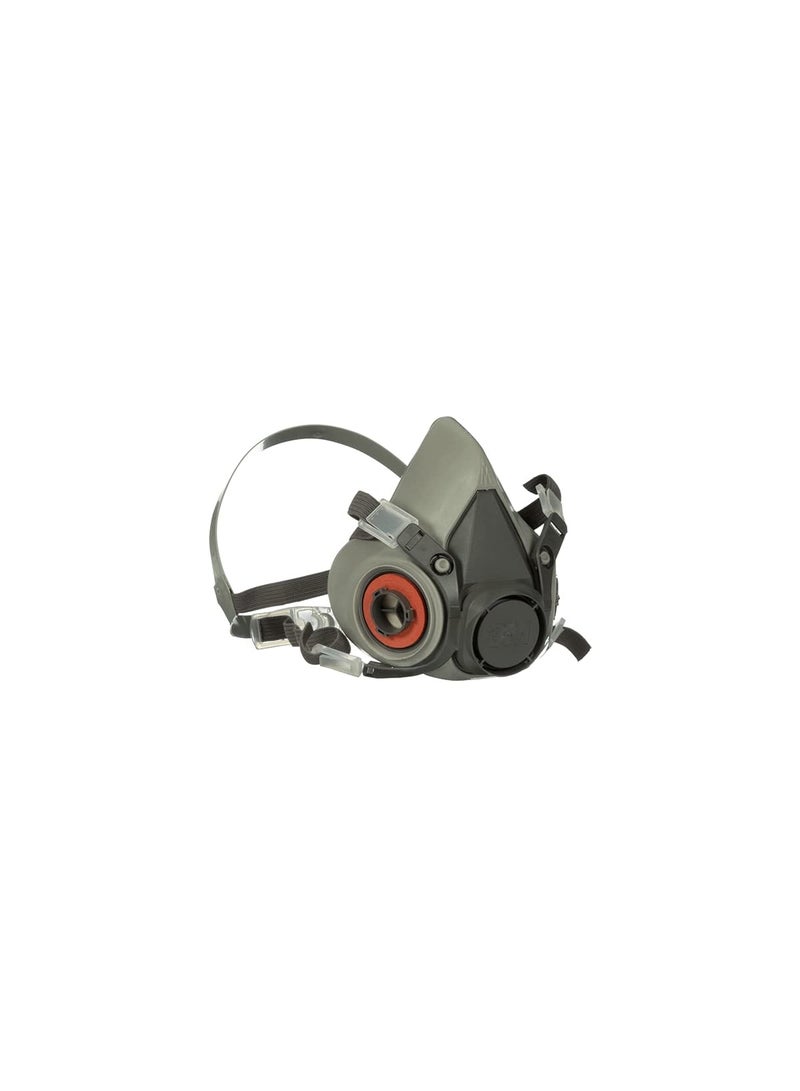 3M 6200-V Half Face Respirator – Medium, Gas & Dust Protection - Image 1