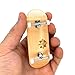 Teak Tuning 34mm Pro Fingerboard Complete  Fully Assembled with Pro Level Components  Pro Shaped Wooden Deck 34x97mm UltraSpin Bearing Wheels Prodigy Gen2 Trucks  Silver Heels - Image 2